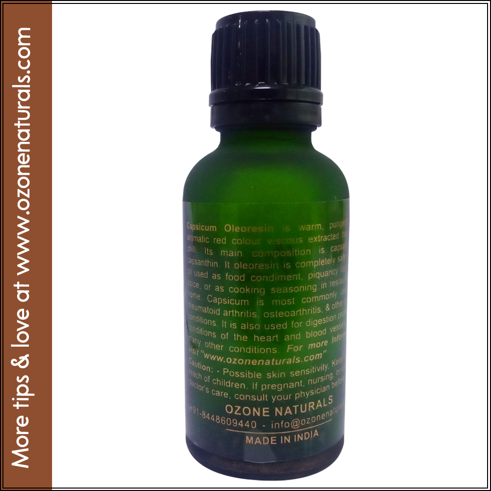 Naturalich Capsicum Oleoresins 100 Pure & Natural 15 ml