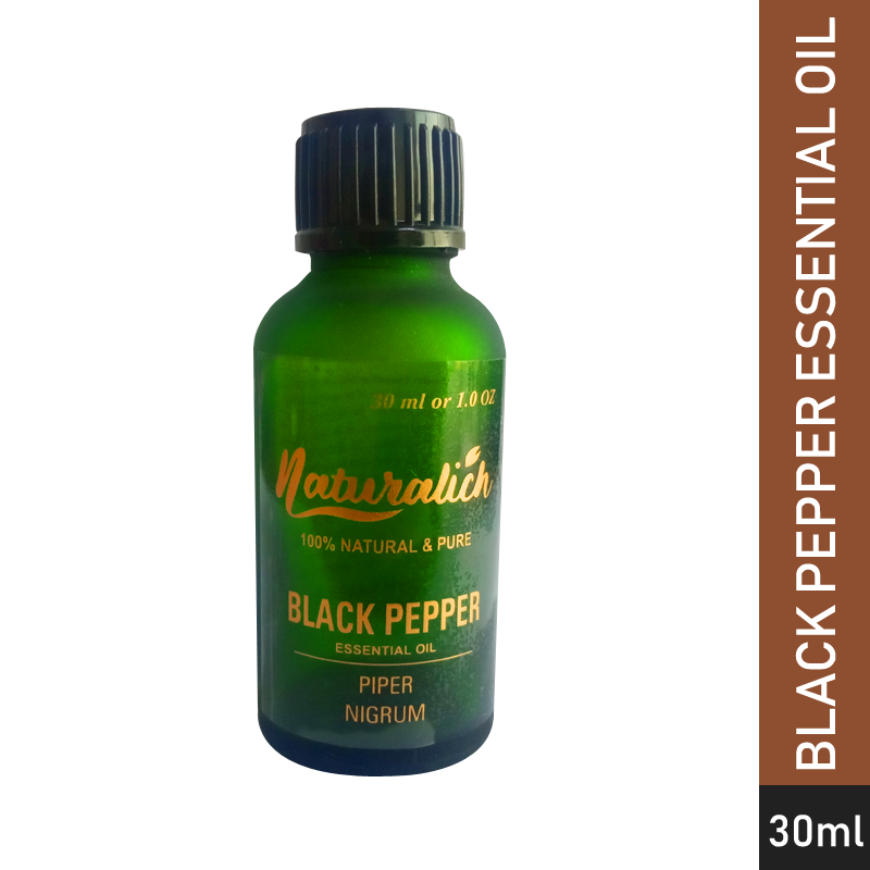 Buy Now Naturalich Black Pepper Essential Oil 30 ml, 100 Pure