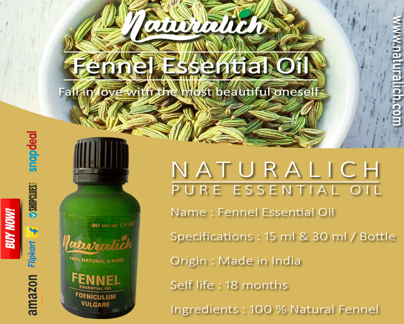 Naturalich Fennel Essential Oil