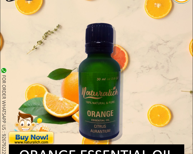 Orange Essential Oil - 100 % Pure Undiluted - Therapeutic Grade