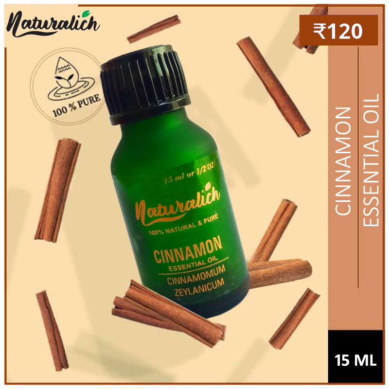 Naturalich 100 Pure & Natural Cinnamon Essential Oil 15 ML