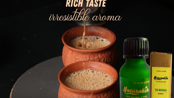 Naturalich Tea/Chai Masala, Blends, Flavour Essence (15 ml Each)