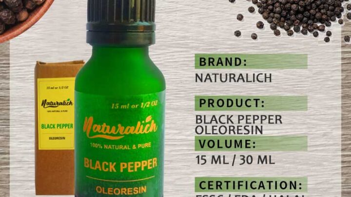Black Pepper Oleoresin from Naturalich