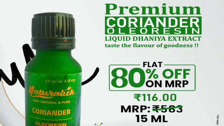 Liquid Coriander Oleoresin | Buy Now Dhaniya Extract