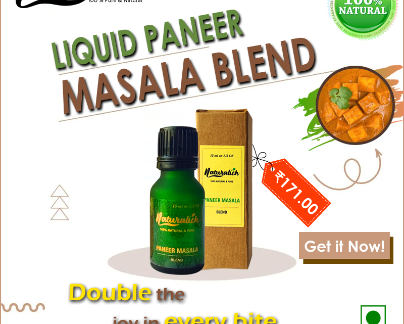 Liquid Paneer Masala 15 ml, Buy Now Paneer Masala Blend 15 ml ₹ 171.00