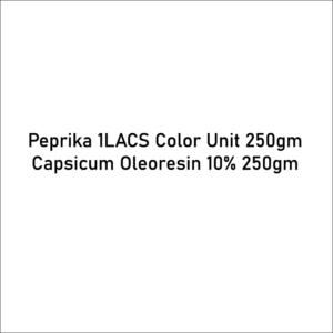 Peprika 1LACS Color Unit 250gm / Capsicum Oleoresin 10% 250gm