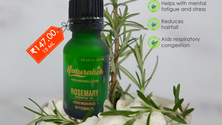 Online Order Now Rosemary Essential Oil 15 ML ₹147.00