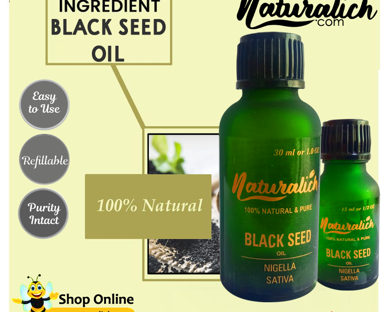 Co2 Black Seed Oil 15 ML | SCFE Black Seed Oil 30 ML - Naturalich