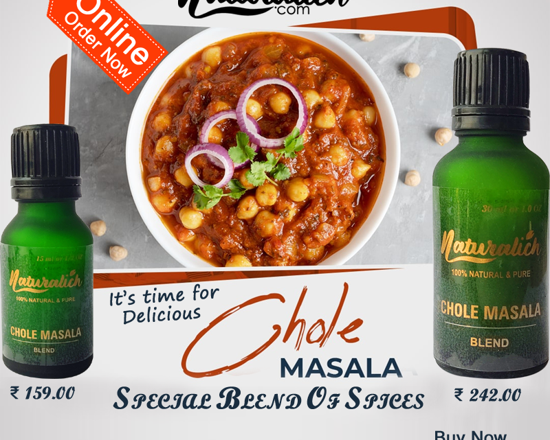 Buy Now Chole Masala 15 ML, Online Order Now Chole Masala Bland 30 ML