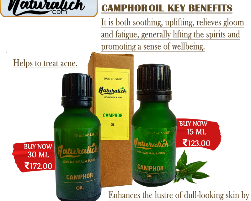 Buy Now Camphor Oil 15 ML, Online Order Now Camphor Oil 30 ML