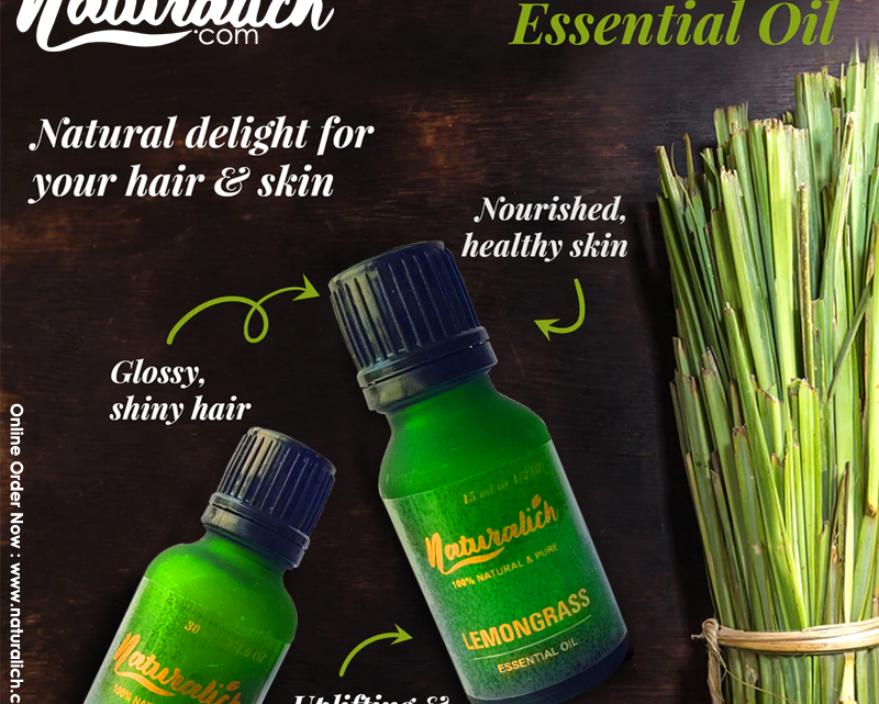 Buy Now Lemongrass Essential Oil 15 ML, Online Order Now Lemongrass Essential Oil 30 ML